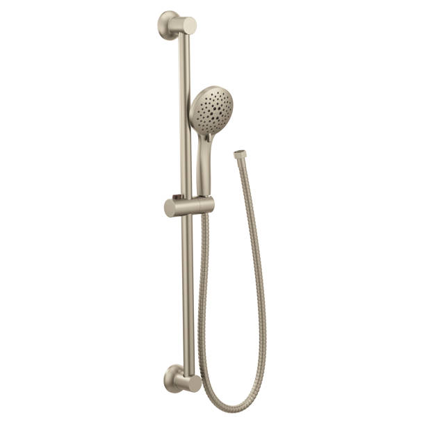 Moen Annex Rail Slide Bar Shower Pipe & Reviews Wayfair